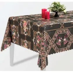 Toile Cirée Rectangulaire 80X105Cm, Imperméable Et Lavable, Protection Table  En Verre Recadrer, Couper Facilement, Nappes Po[u10391] - Cdiscount Maison